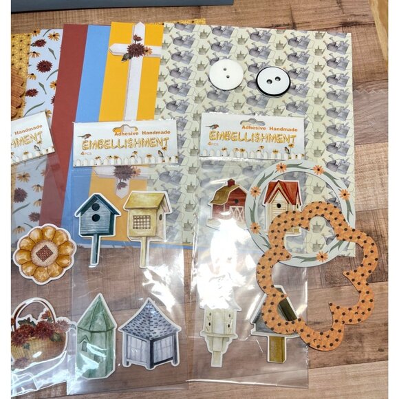 All Occasion Scrapbook Kit 8"x8" Includes Postbound Album Acid-Free Materials St - Picture 4 of 9